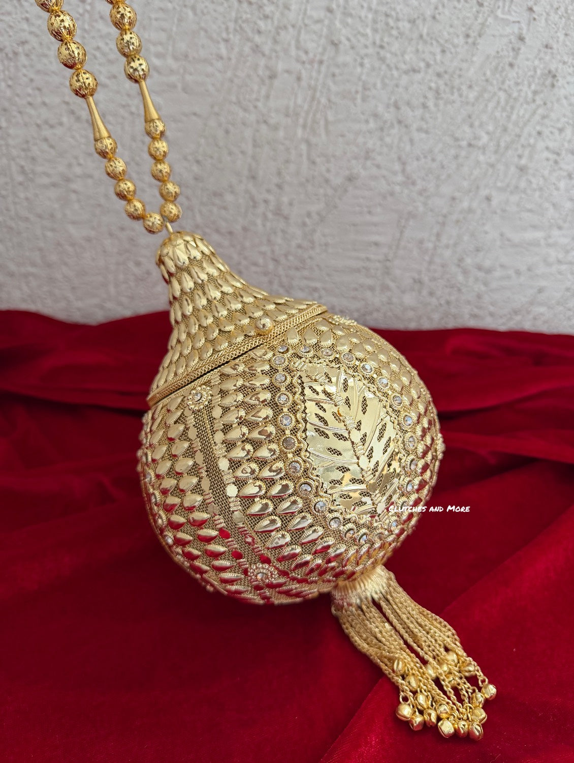Metal Gold Potli Bag (Big Size)