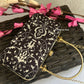 Naina Black White Clutch