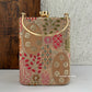 Ibadat Lakhnawi Chikankari Bag Gold