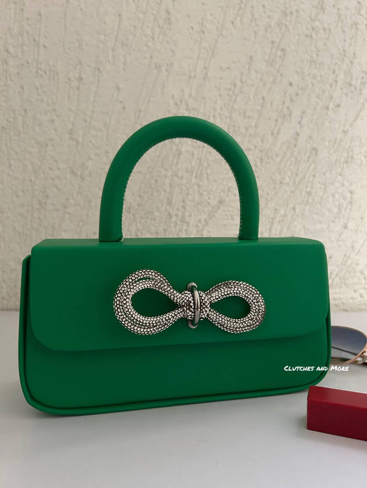 Scarlett Bow Sling bag Green