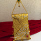Gold Silver Brass Mobile Waist bag