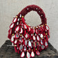 Mirror Moon Bag Maroon Red