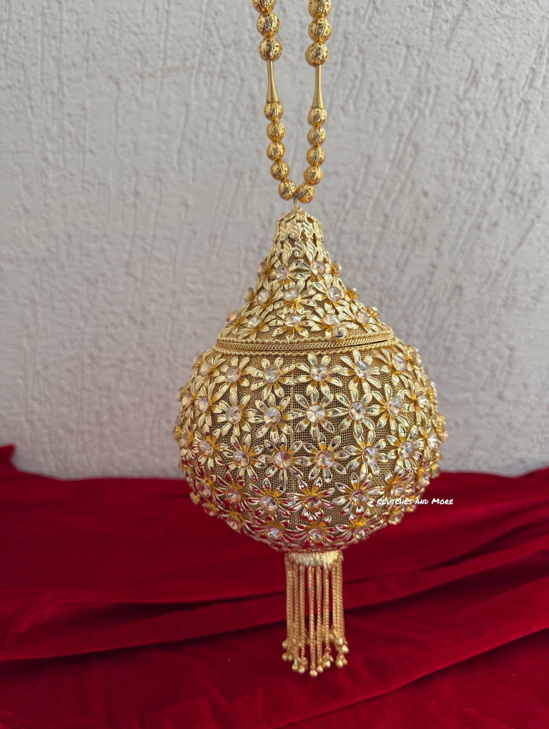 Metal Gold Potli Bag (Big Size)