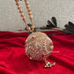 Mini Metal Potli Bag Rose Gold