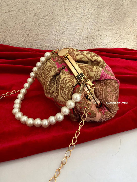 Banarsi Batua Bag Multicolored