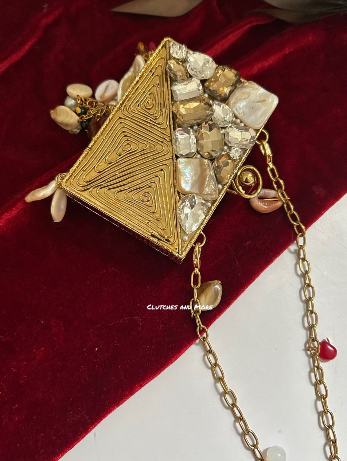 Mini Mother of Pearl Clutch