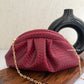 Woven Batua Bag Maroon