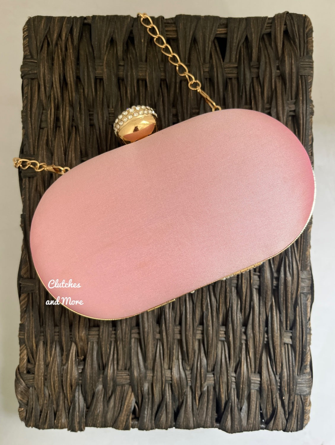 Light Pink Capsule clutch