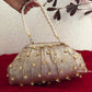 Kundan Batua Bag Shimmer Gold
