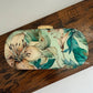 Poppy Floral Capsule Cluth Green Multicolored