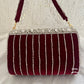 Premium Stone studded Bag Maroon