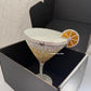Crystal Martini Glam Glass