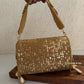 Mirror Flap Bag Gold