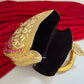Multcolored brass clutch with Gold Base