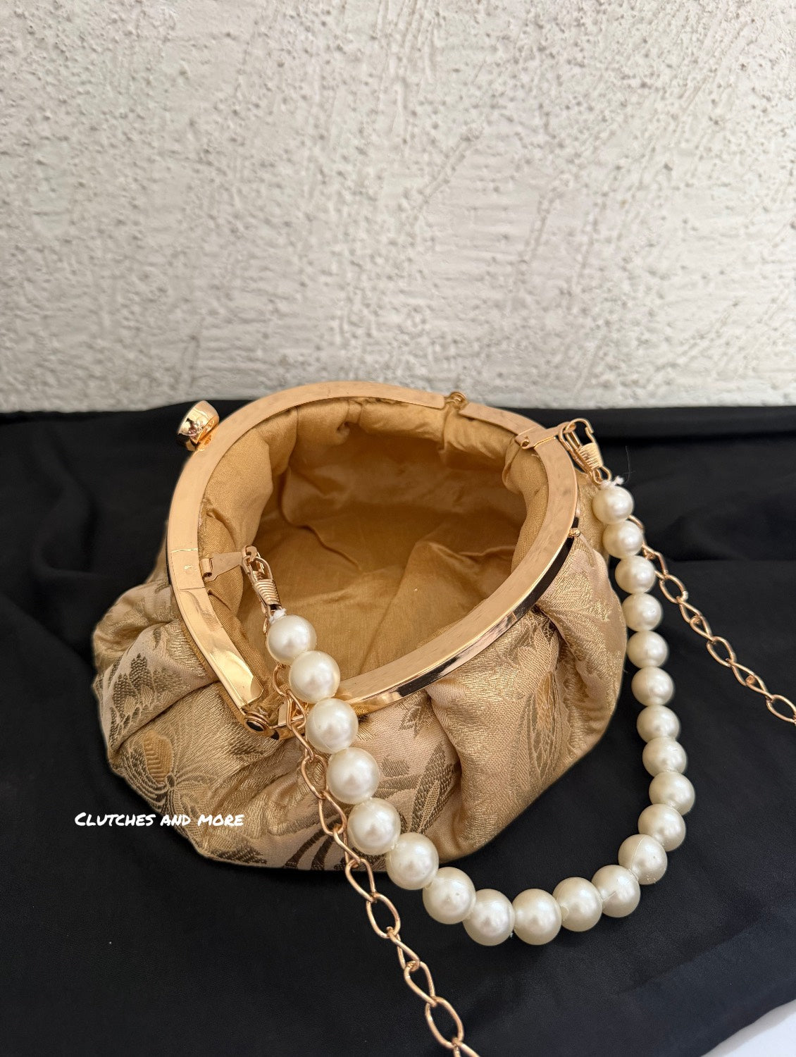 Banarsi Batua Bag Gold
