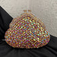 Aurora Bloom Crystal Clutch