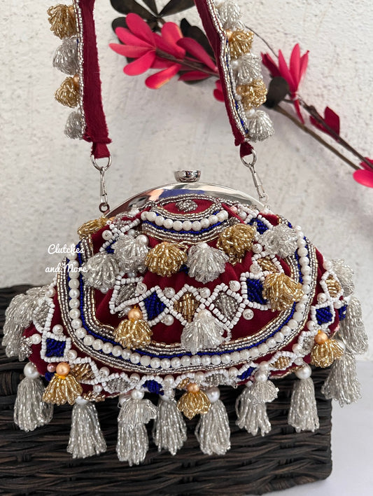 Ibadat Batua bag (Maroon Base)