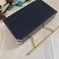 Blue Handheld Premium Resin Clutch