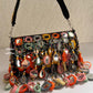 Mirror Flap Bag Multicolored (Black Base)