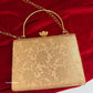 Hoor Banarsi Clutch peach