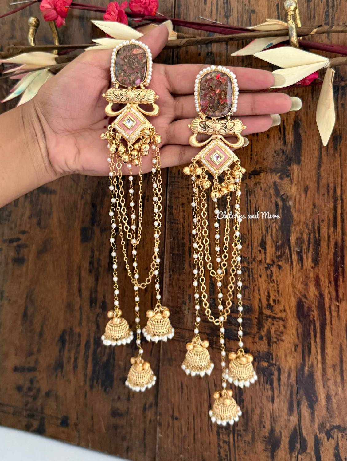 Pearl Veil Earrings