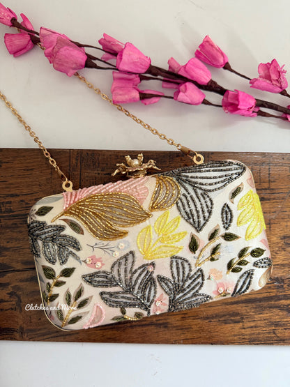 Poppy Floral Clutches