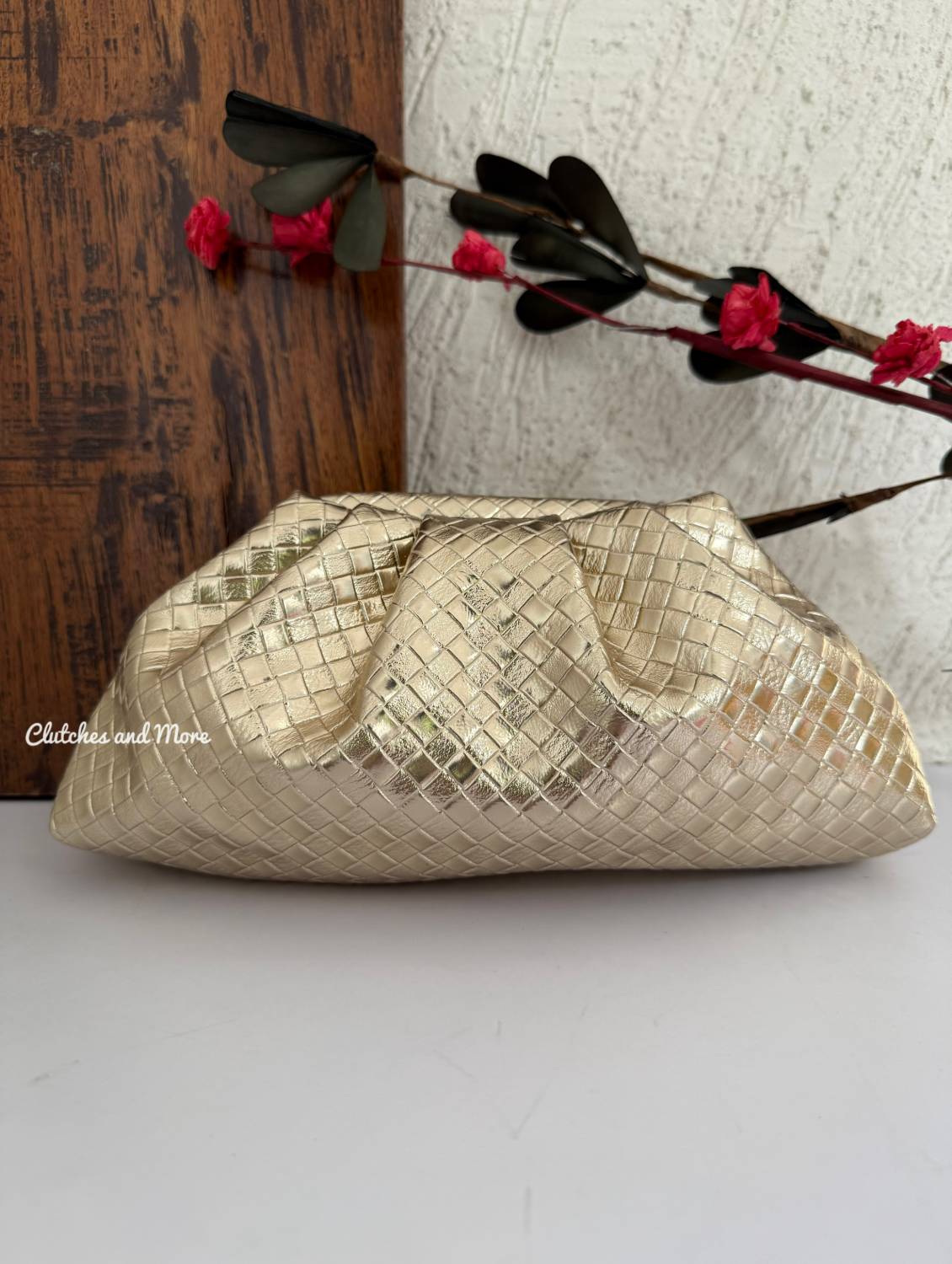 Cloud Bag Gold Metallic