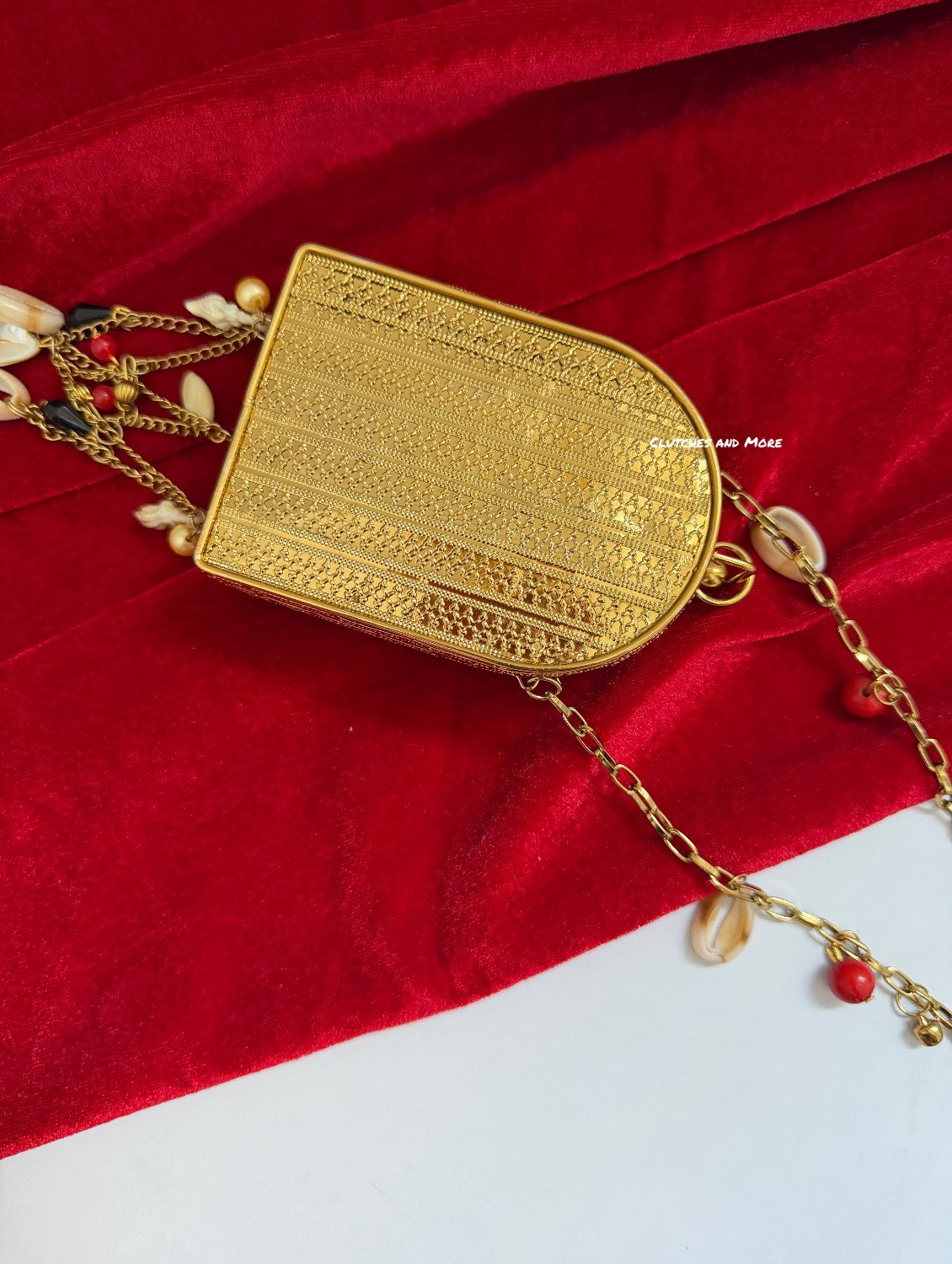Brass Mother of pearl for wedding India - Clutches and more