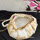 White Gold Batua Bag