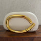 The ZARA Clutch White