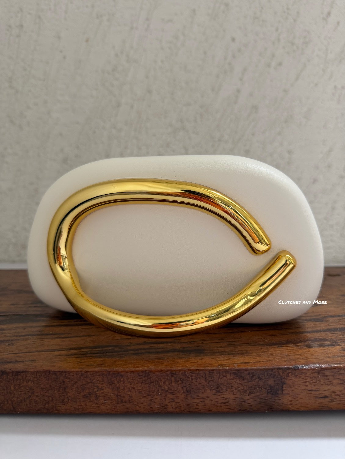 The ZARA Clutch White