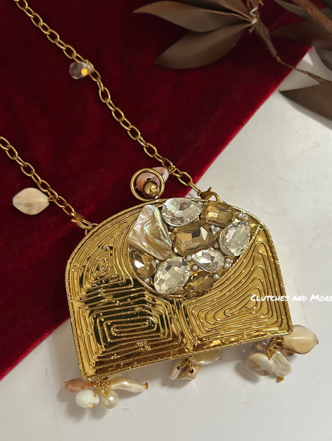 Mini Mother of Pearl Clutch