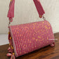 Mirror Flap Bag Pink