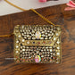 Kasika Kundan Brass Clutch Mini