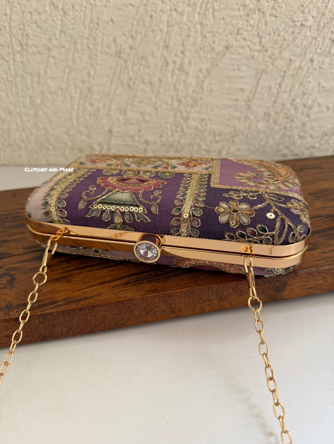 Maharani Party Bag Lavender Multi