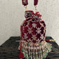 Vaidehi Luxe Potli Bag Maroon