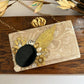 Green Agate Resin Clutch
