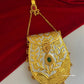 Gold Silver Brass Mobile Waist bag