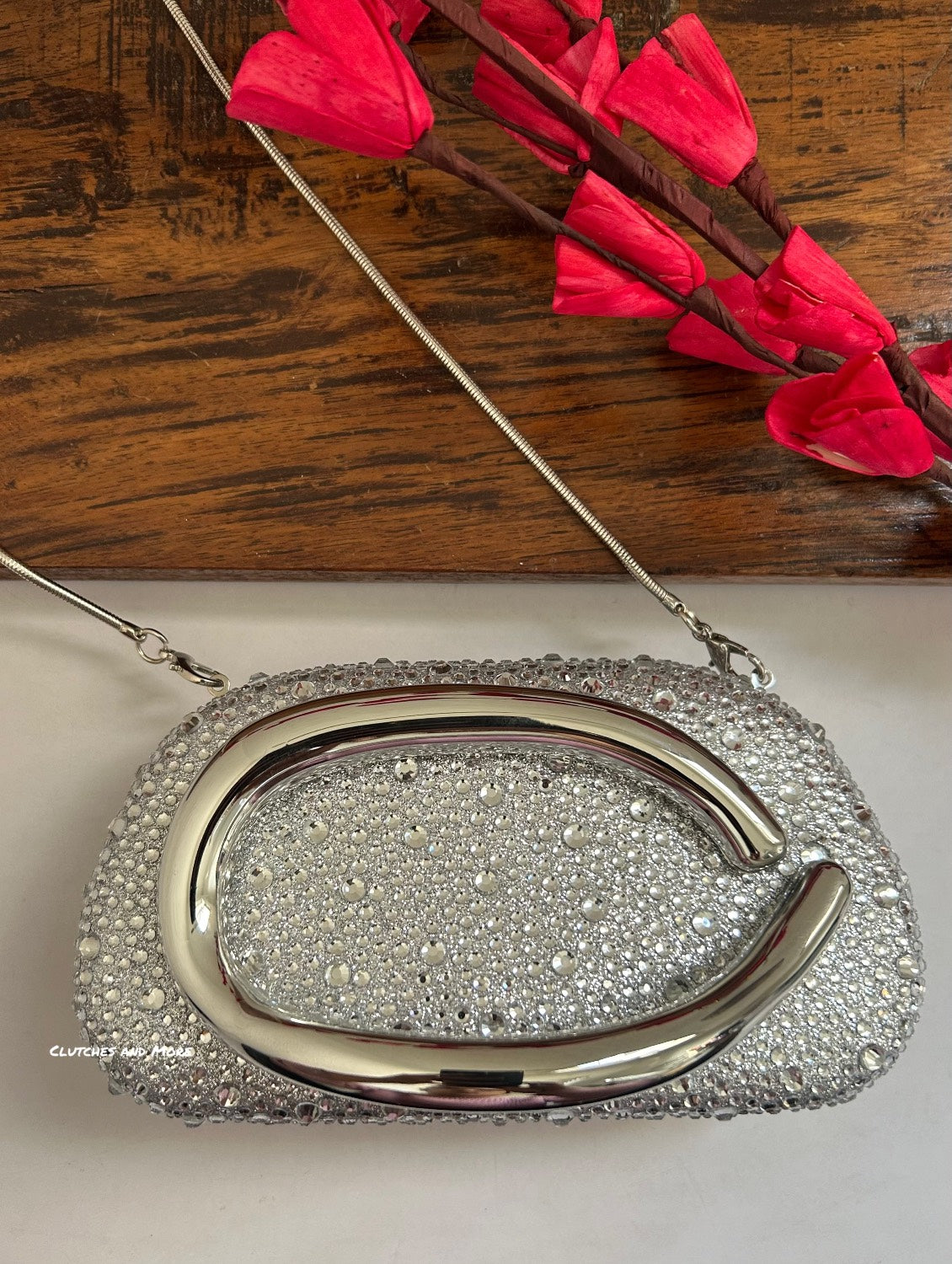 The ZARA Clutch Silver ( Party Edition )