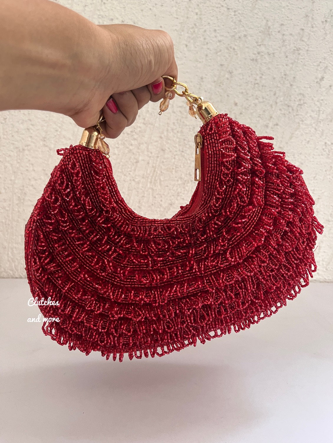 Tamanna Moon Bag Red