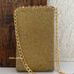 Claire Mobile Sling Cum Waist Bag Gold