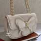 Butterfly White Sling Bag