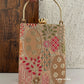 Ibadat Lakhnawi Chikankari Bag Gold