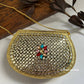 Kasika Kundan Brass Clutch Multicolored