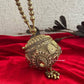 Mini Metal Potli Bag Dark Gold /Copper