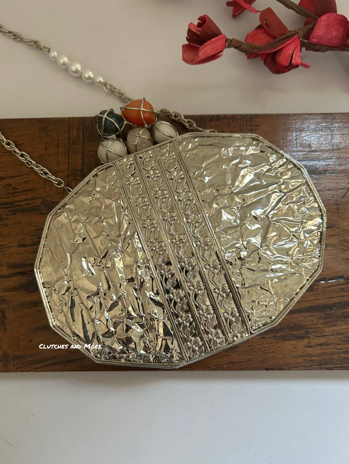 Superluxe Mother of pearl Clutch