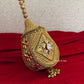 Mini Metal Potli Bag  Gold