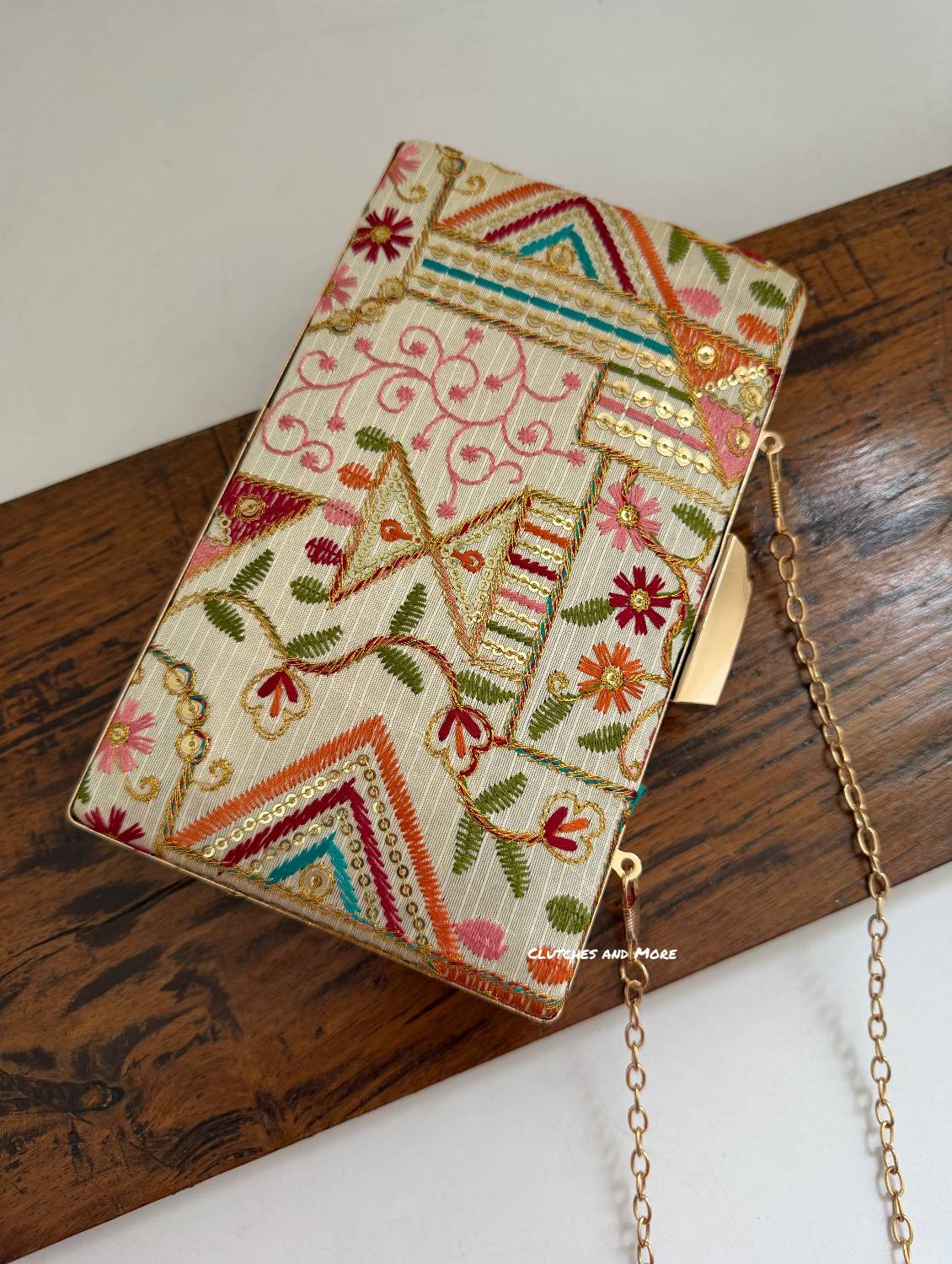 BloomingDale Clutch Multicolored (Pattern 2)