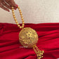Mini Metal Potli Bag Light Gold