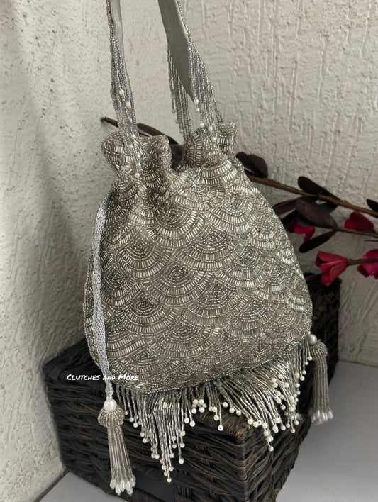 Barsaat Silver Potli